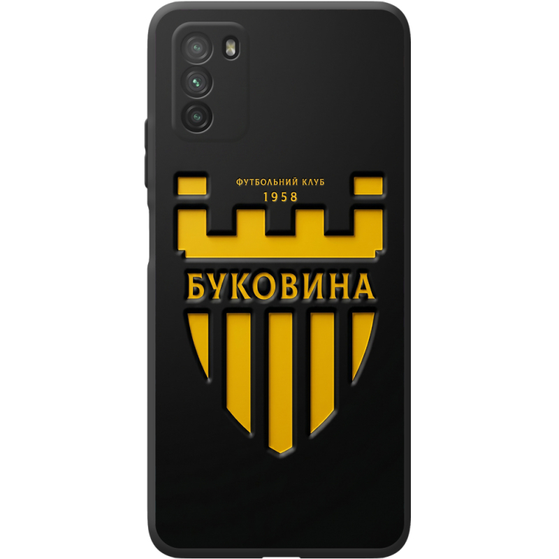 Черный чехол BoxFace Poco M3 