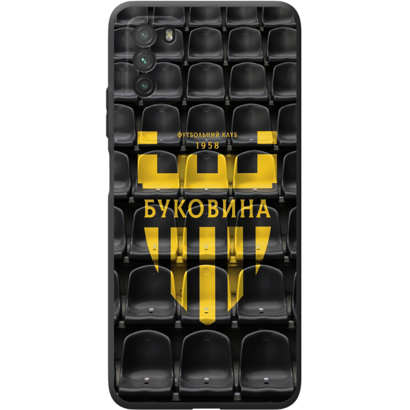Черный чехол BoxFace Poco M3 