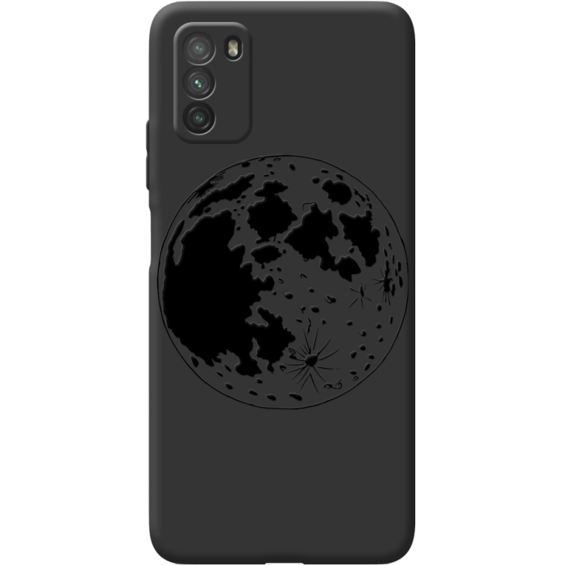 Черный чехол BoxFace Poco M3 Planet