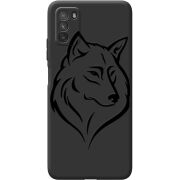 Черный чехол BoxFace Poco M3 Wolf