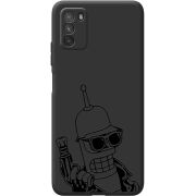 Черный чехол BoxFace Poco M3 