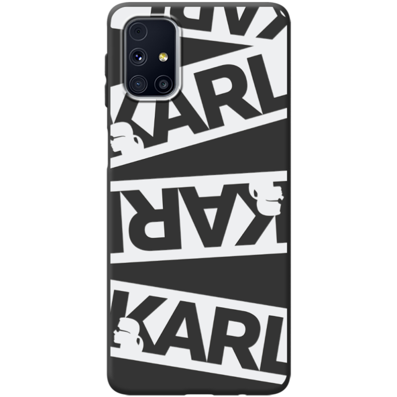 Черный чехол BoxFace Samsung M317 Galaxy M31s White Karl