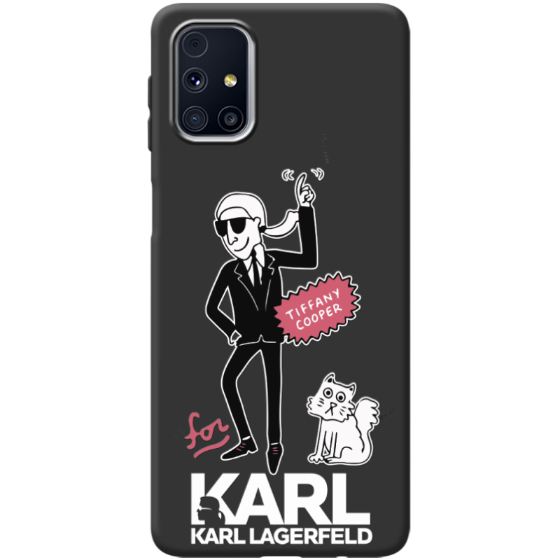 Черный чехол BoxFace Samsung M317 Galaxy M31s For Karl