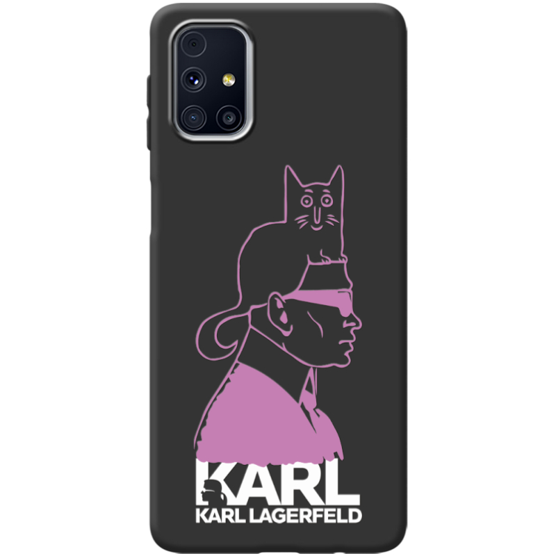 Черный чехол BoxFace Samsung M317 Galaxy M31s Pink Karl