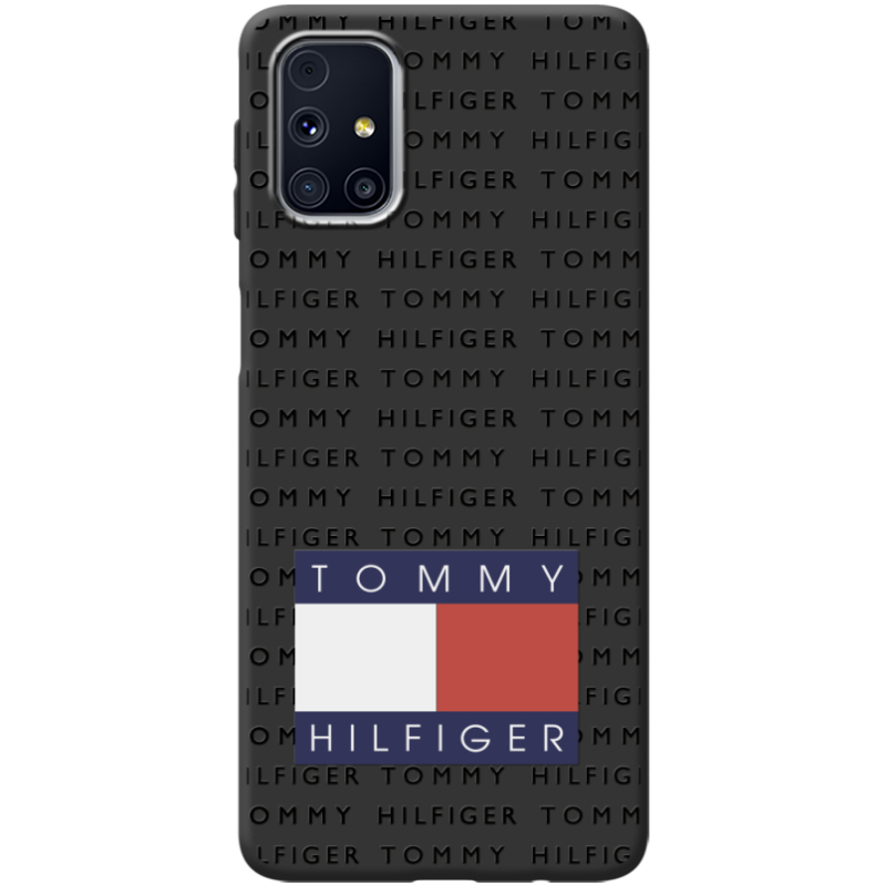 Черный чехол BoxFace Samsung M317 Galaxy M31s Tommy Print