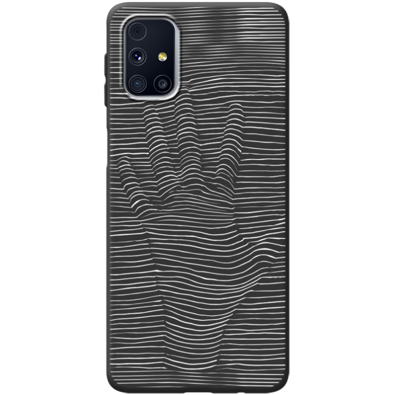 Черный чехол BoxFace Samsung M317 Galaxy M31s Optical Hand