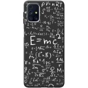 Черный чехол BoxFace Samsung M317 Galaxy M31s E=mc2