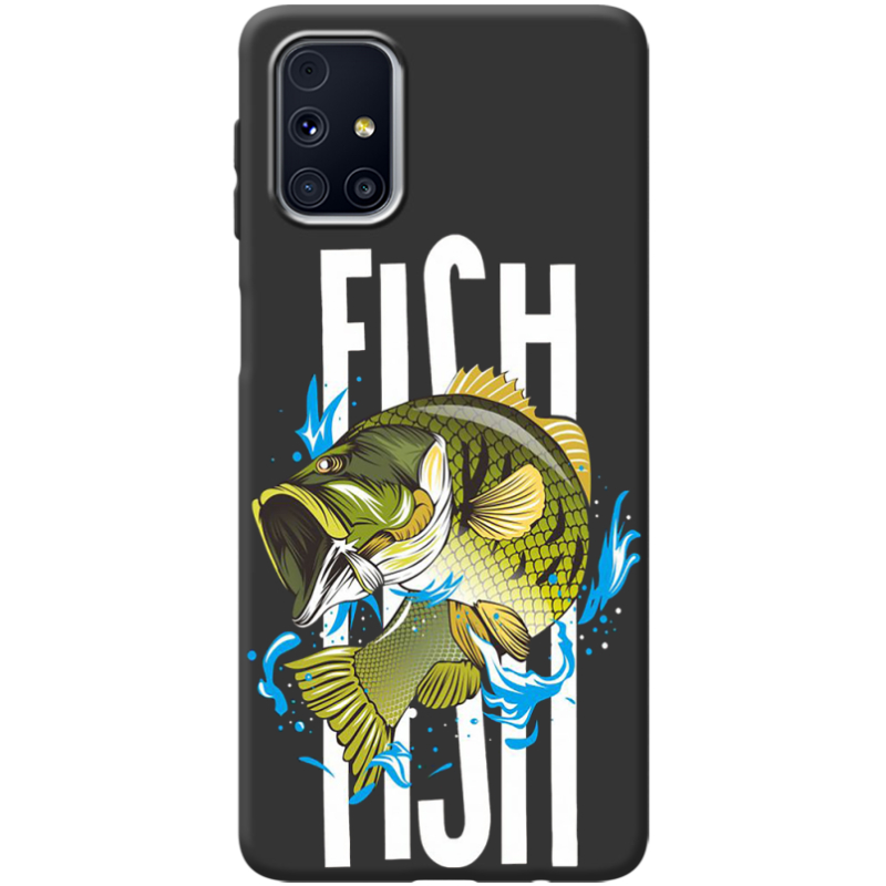 Черный чехол BoxFace Samsung M317 Galaxy M31s Fish