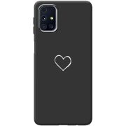 Черный чехол BoxFace Samsung M317 Galaxy M31s My Heart