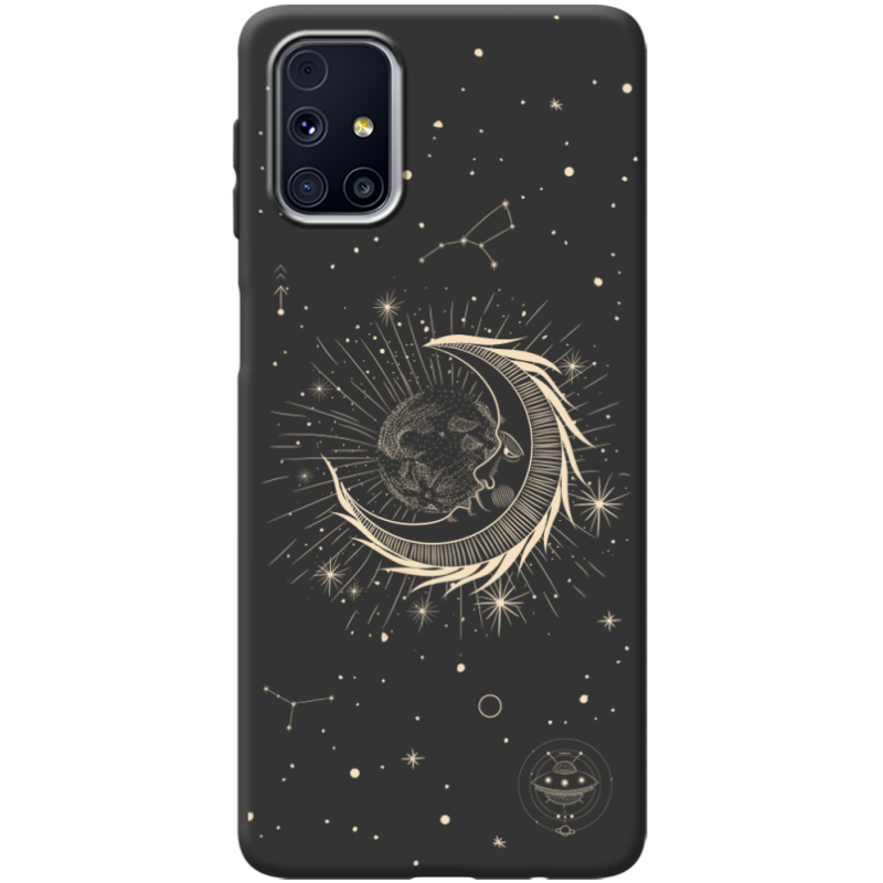 Черный чехол BoxFace Samsung M317 Galaxy M31s Moon