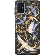 Черный чехол BoxFace Samsung M317 Galaxy M31s Ластівки