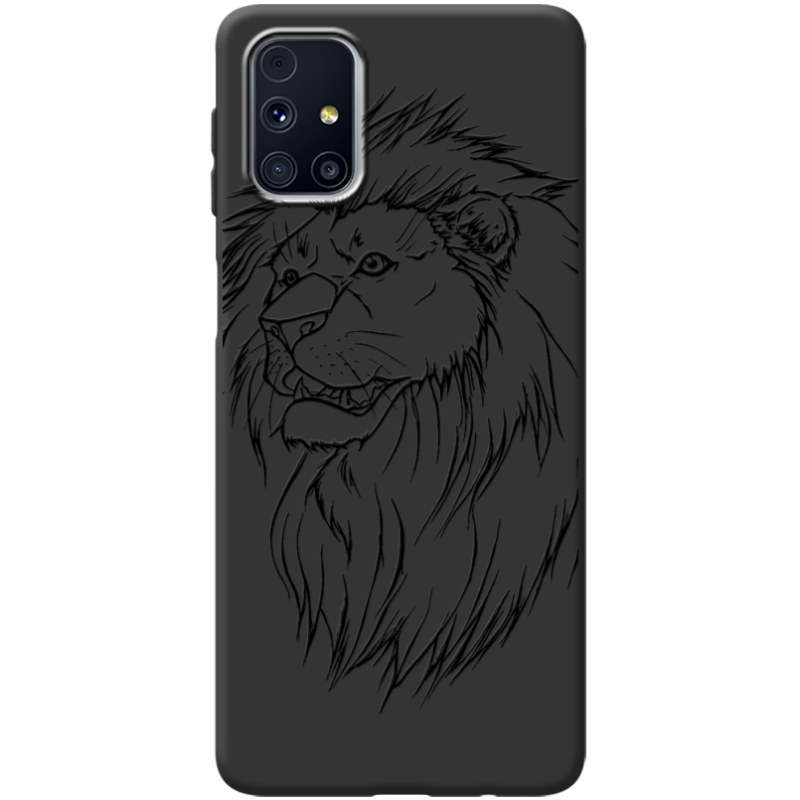 Черный чехол BoxFace Samsung M317 Galaxy M31s Lion