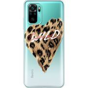 Прозрачный чехол BoxFace Xiaomi Redmi Note 10/ Note 10S Wild Love