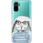 Прозрачный чехол BoxFace Xiaomi Redmi Note 10/ Note 10S MR. Rabbit