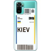 Прозрачный чехол BoxFace Xiaomi Redmi Note 10/ Note 10S Ticket Kiev