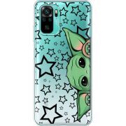 Прозрачный чехол BoxFace Xiaomi Redmi Note 10/ Note 10S Baby Yoda