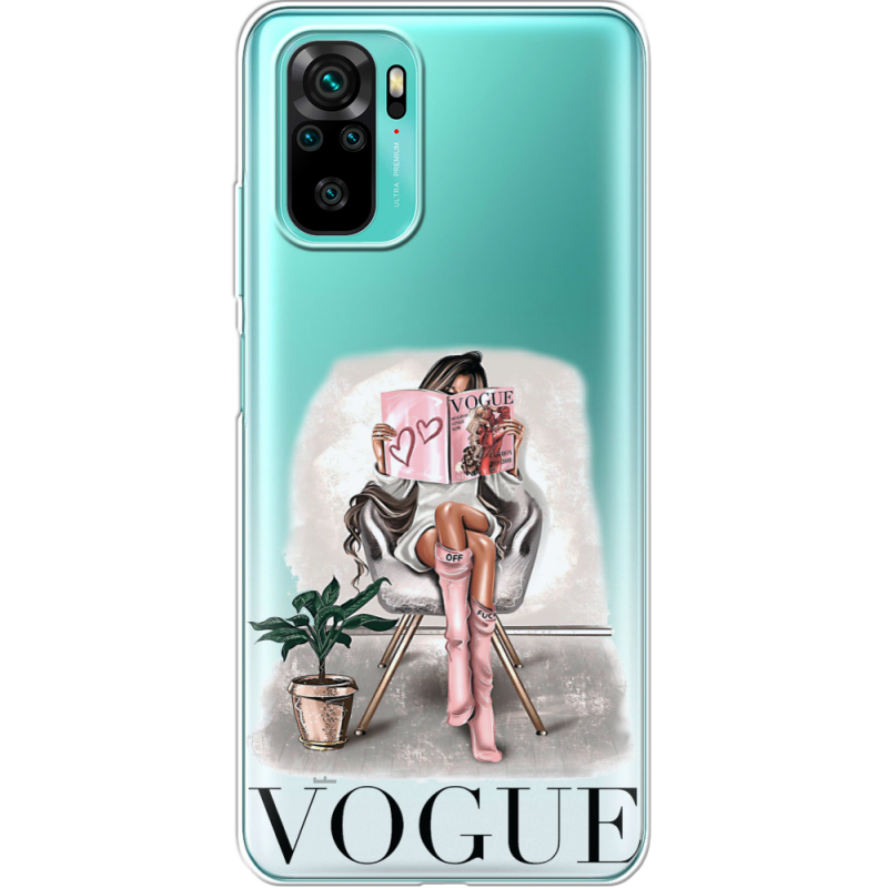 Прозрачный чехол BoxFace Xiaomi Redmi Note 10/ Note 10S VOGUE