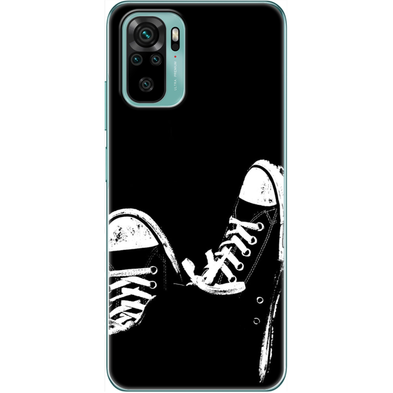 Чехол BoxFace Xiaomi Redmi Note 10/ Note 10S Black Sneakers