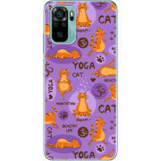 Чехол BoxFace Xiaomi Redmi Note 10/ Note 10S Yoga Cat