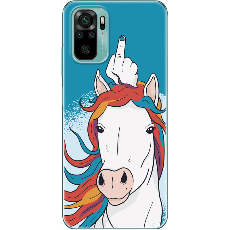 Чехол BoxFace Xiaomi Redmi Note 10/ Note 10S Fuck Unicorn