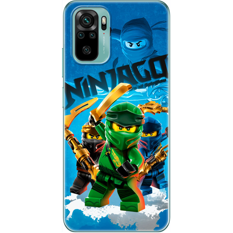 Чехол BoxFace Xiaomi Redmi Note 10/ Note 10S Lego Ninjago