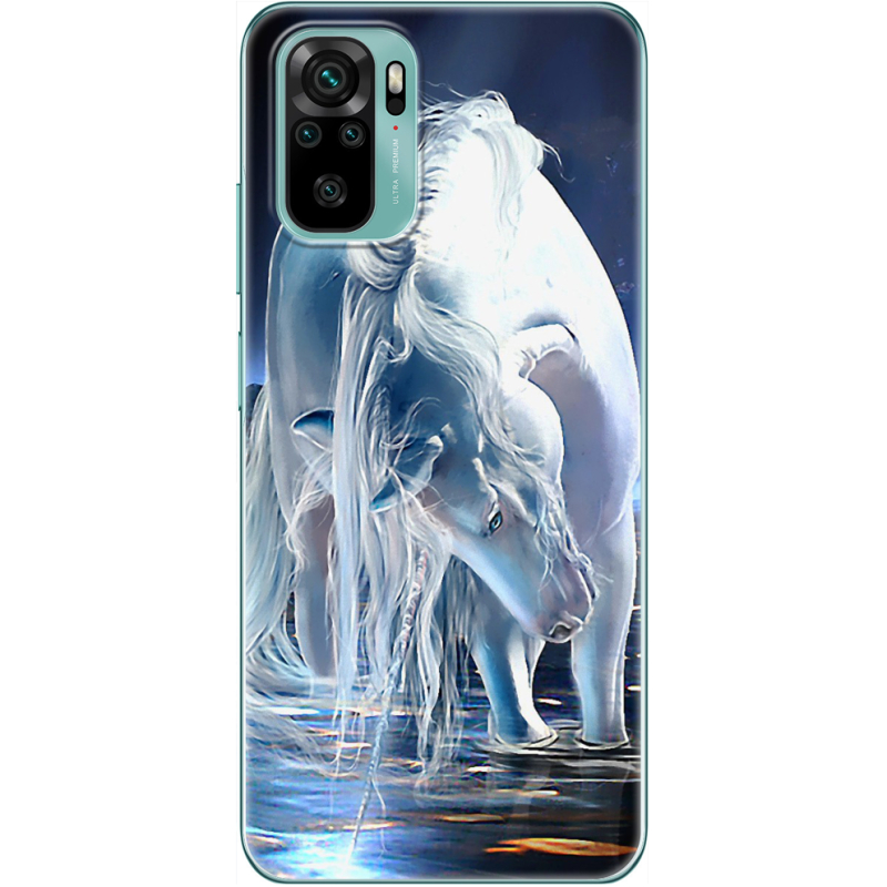 Чехол BoxFace Xiaomi Redmi Note 10/ Note 10S White Horse