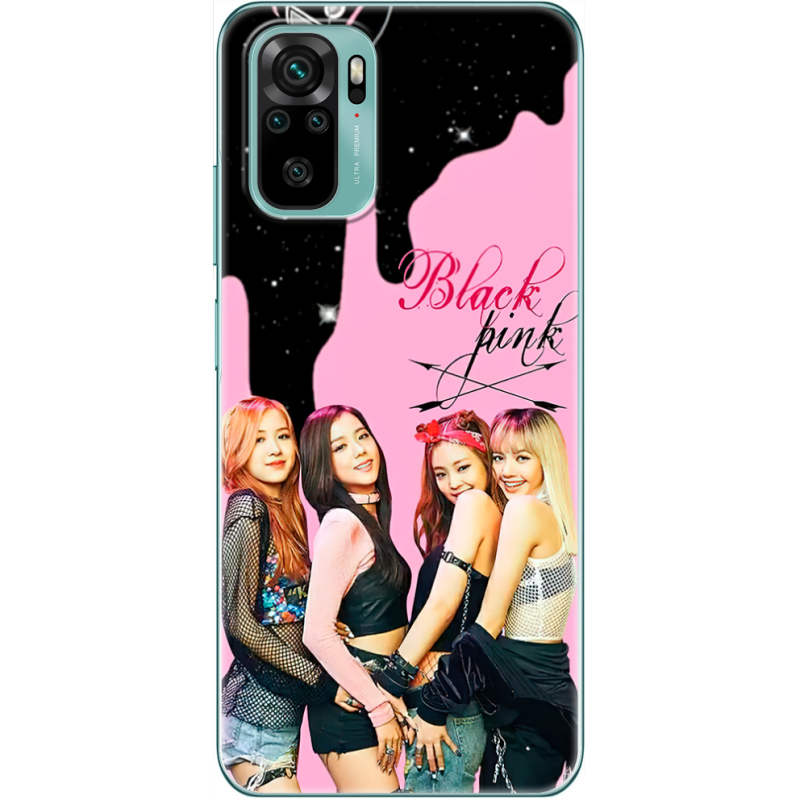 Чехол BoxFace Xiaomi Redmi Note 10/ Note 10S Blackpink Star