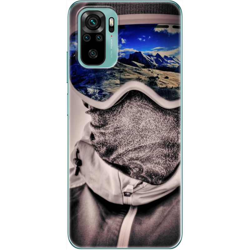 Чехол BoxFace Xiaomi Redmi Note 10/ Note 10S snowboarder