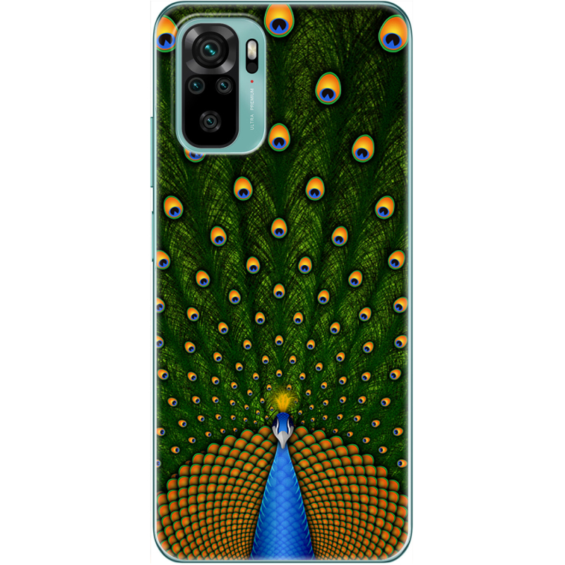 Чехол BoxFace Xiaomi Redmi Note 10/ Note 10S Peacocks Tail