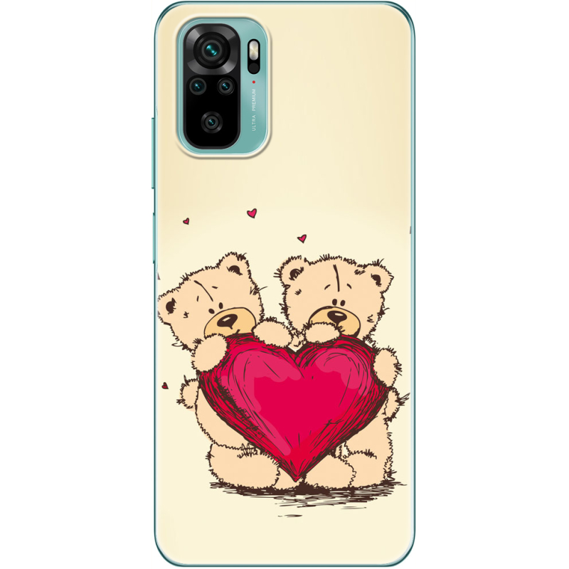 Чехол BoxFace Xiaomi Redmi Note 10/ Note 10S Teddy Bear Love