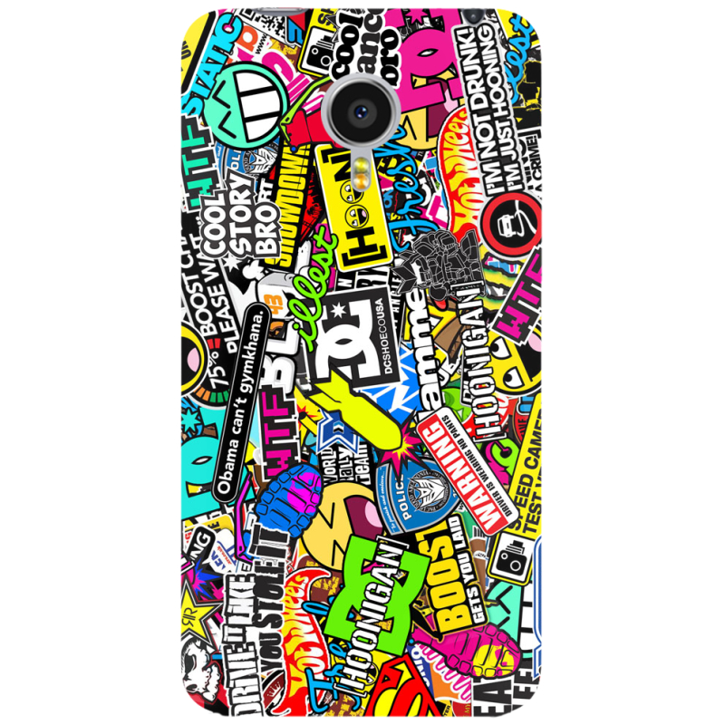 Чехол Uprint Meizu MX4 Multicolored Inscriptions