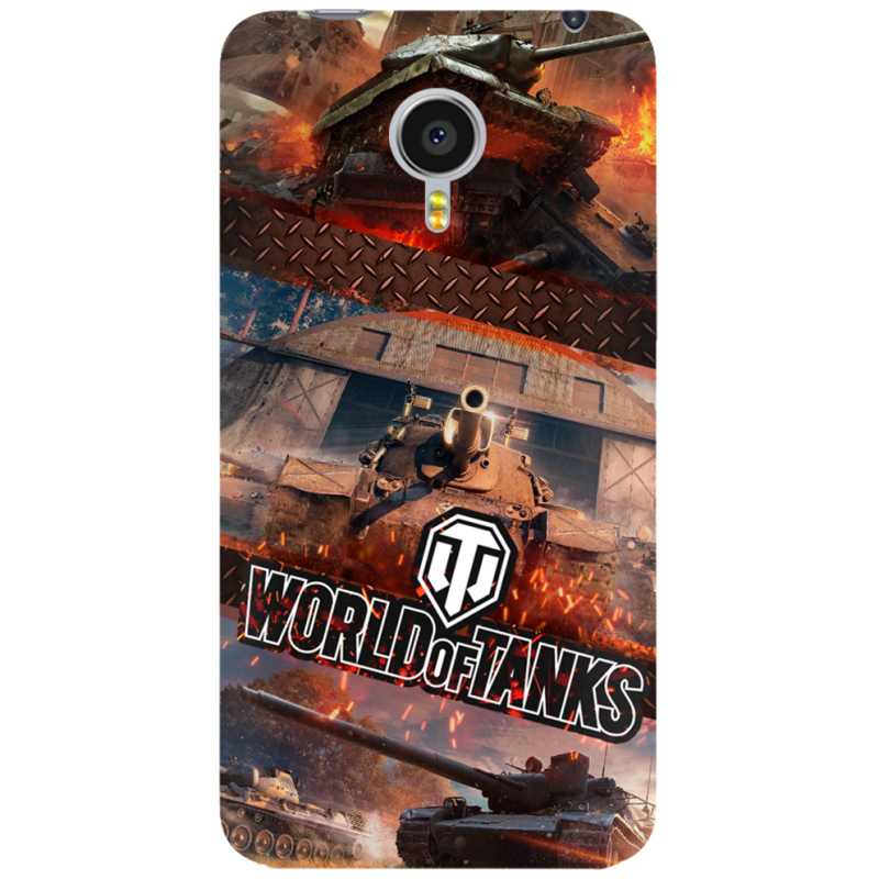 Чехол Uprint Meizu MX4 World Of Tanks