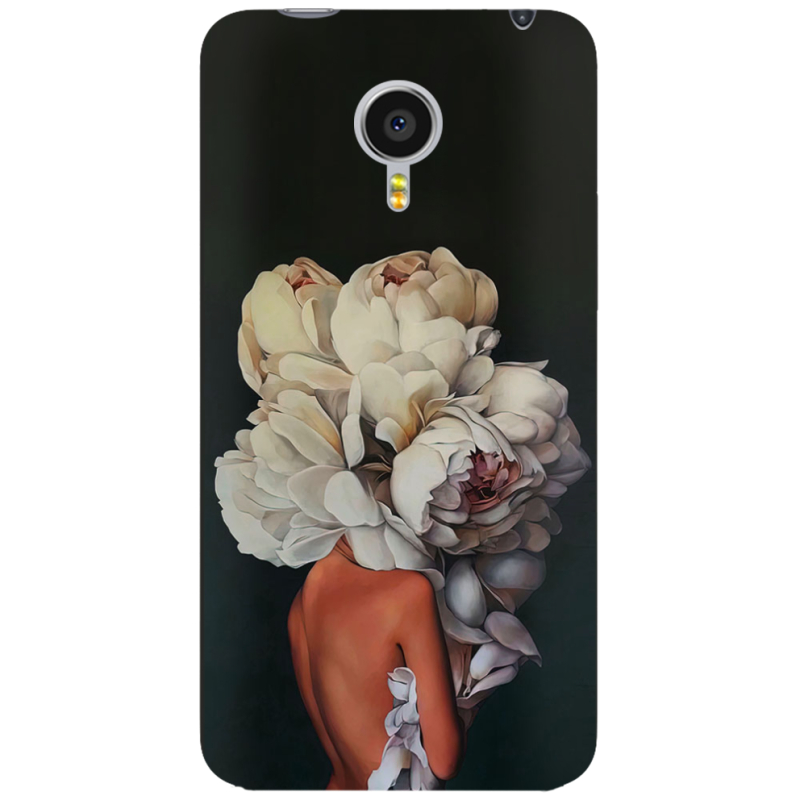 Чехол Uprint Meizu MX4 Exquisite White Flowers