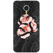 Чехол Uprint Meizu MX4 Snake Rose