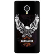 Чехол Uprint Meizu MX4 Harley Davidson and eagle