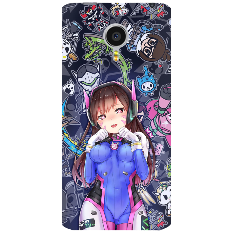 Чехол Uprint Meizu MX4 Overwatch D.VA