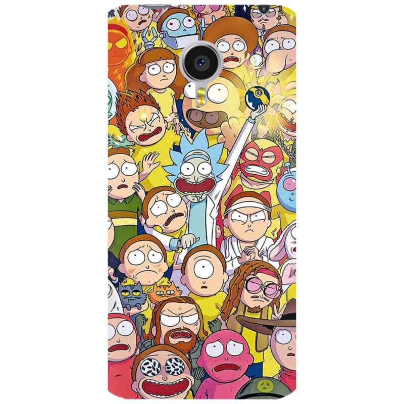 Чехол Uprint Meizu MX4 Rick and Morty
