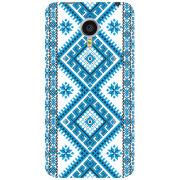 Чехол Uprint Meizu MX4 Блакитний Орнамент