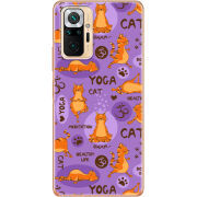 Чехол BoxFace Xiaomi Redmi Note 10 Pro Yoga Cat