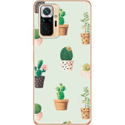 Чехол BoxFace Xiaomi Redmi Note 10 Pro L-green Cacti