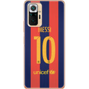 Чехол BoxFace Xiaomi Redmi Note 10 Pro Messi 10