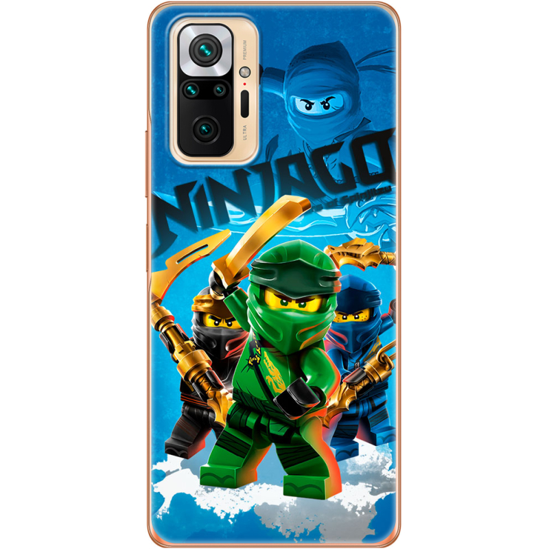 Чехол BoxFace Xiaomi Redmi Note 10 Pro Lego Ninjago