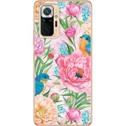Чехол BoxFace Xiaomi Redmi Note 10 Pro Birds in Flowers