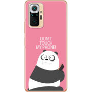 Чехол BoxFace Xiaomi Redmi Note 10 Pro Dont Touch My Phone Panda