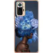 Чехол BoxFace Xiaomi Redmi Note 10 Pro Exquisite Blue Flowers
