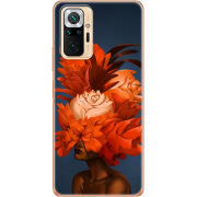 Чехол BoxFace Xiaomi Redmi Note 10 Pro Exquisite Orange Flowers