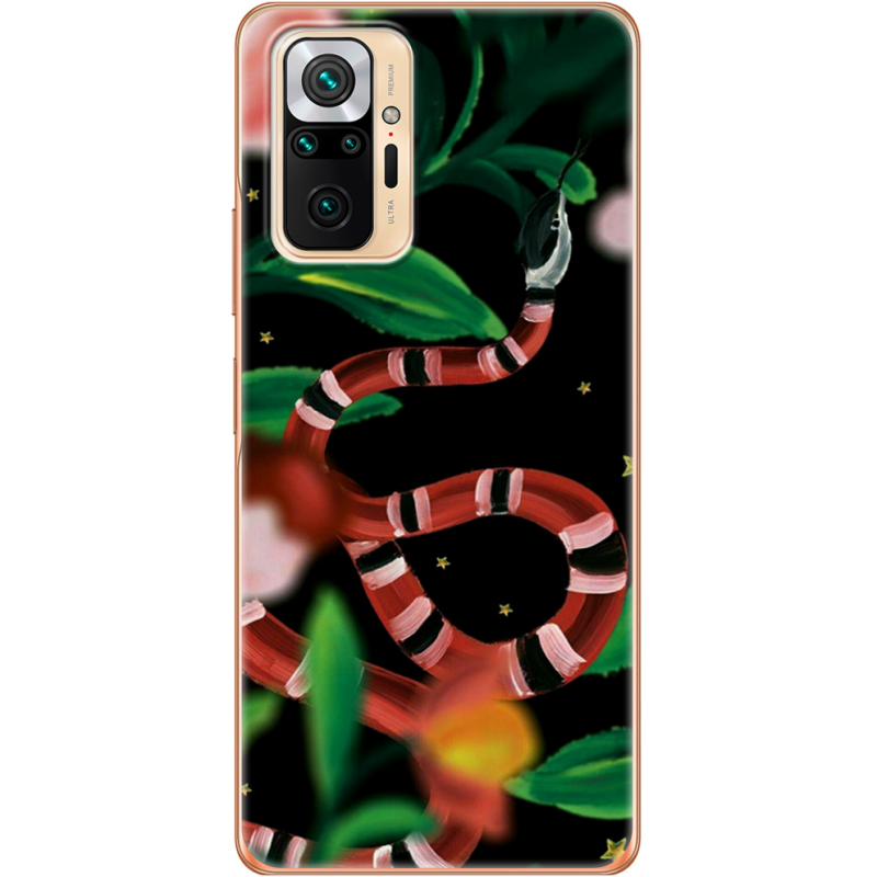 Чехол BoxFace Xiaomi Redmi Note 10 Pro Red Snake