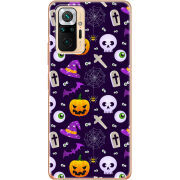 Чехол BoxFace Xiaomi Redmi Note 10 Pro Halloween Purple Mood
