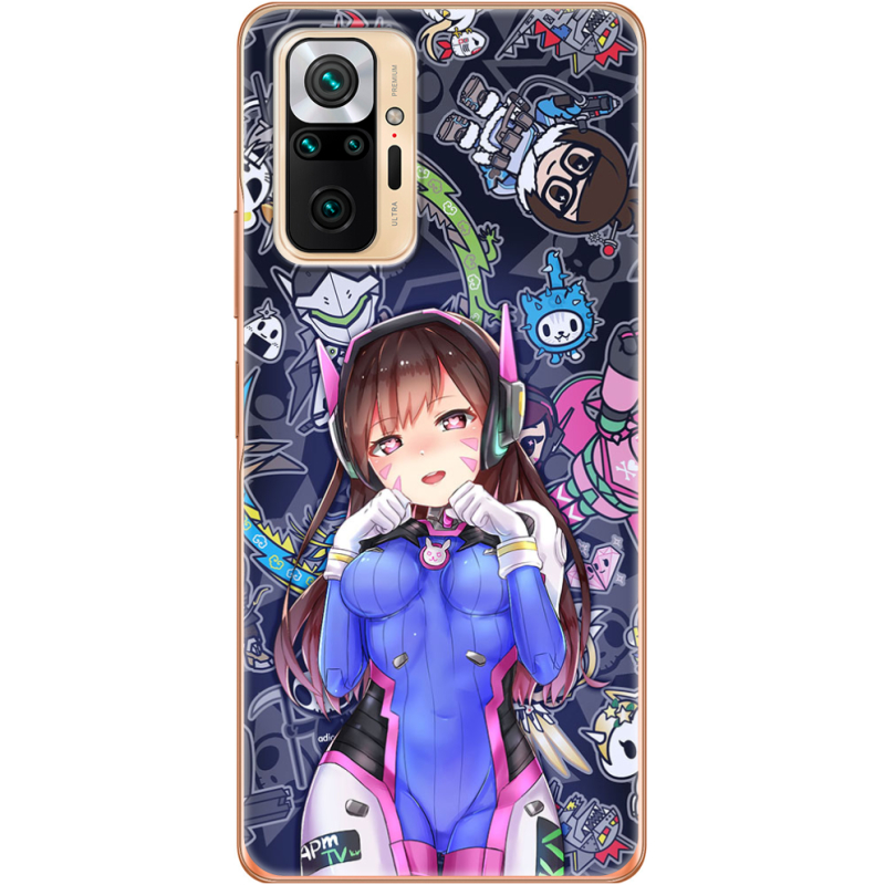 Чехол BoxFace Xiaomi Redmi Note 10 Pro Overwatch D.VA