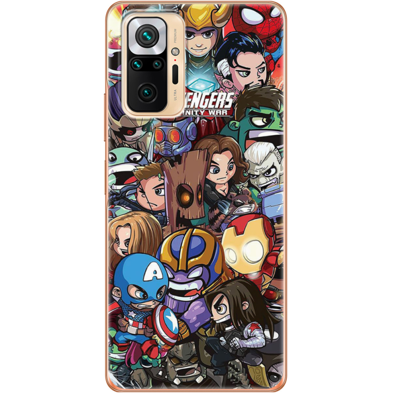 Чехол BoxFace Xiaomi Redmi Note 10 Pro Avengers Infinity War